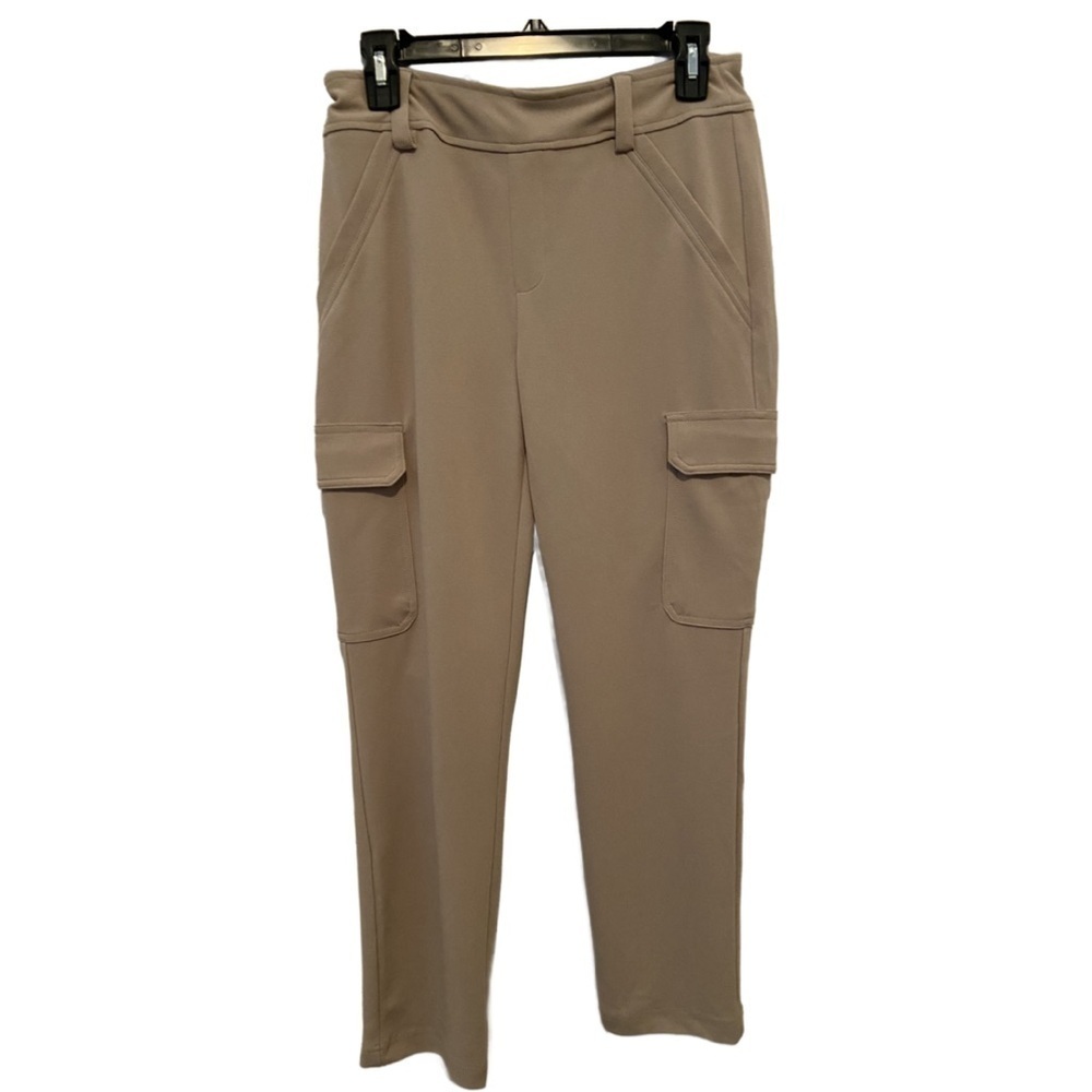 J/M Sportswear by Cato Tan Pull On Cargo Ankle Pant Size S New